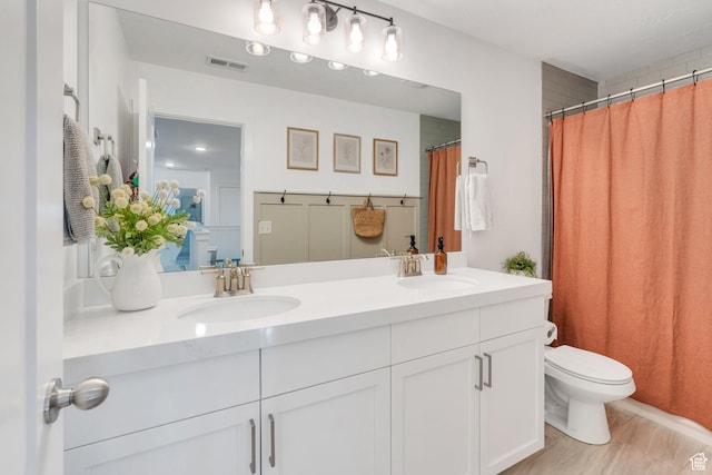 162 W 350 N, Vineyard, UT 84059 - full bath with double vanity, toilet, and curtained shower
