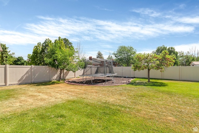 2733 S 1415 W, Syracuse, UT 84075 - view of yard with a trampoline