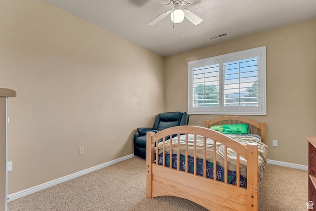 2733 S 1415 W, Syracuse, UT 84075 - bedroom with carpet flooring, baseboards, and a ceiling fan