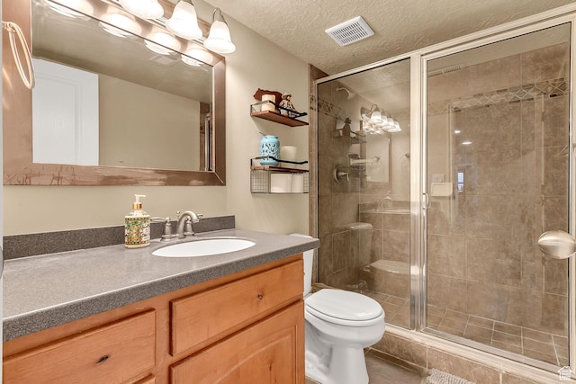 2733 S 1415 W, Syracuse, UT 84075 - full bathroom featuring toilet, vanity, and a shower stall