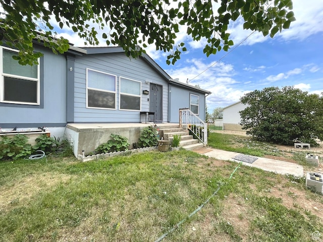 870 S 100 E, Wellington, UT 84542 - view of front of property with a front lawn