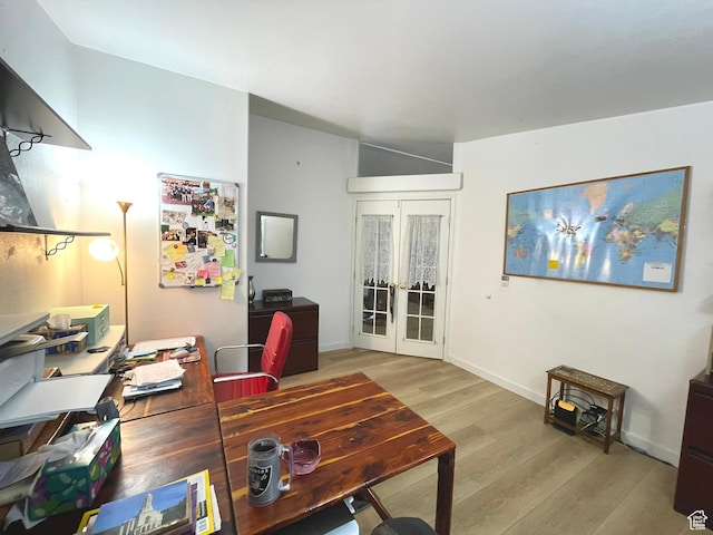 870 S 100 E, Wellington, UT 84542 - office space with wood finished floors, french doors, and baseboards