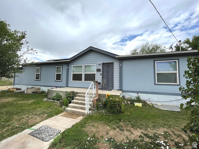 870 S 100 E, Wellington, UT 84542 - ranch-style house with a front yard