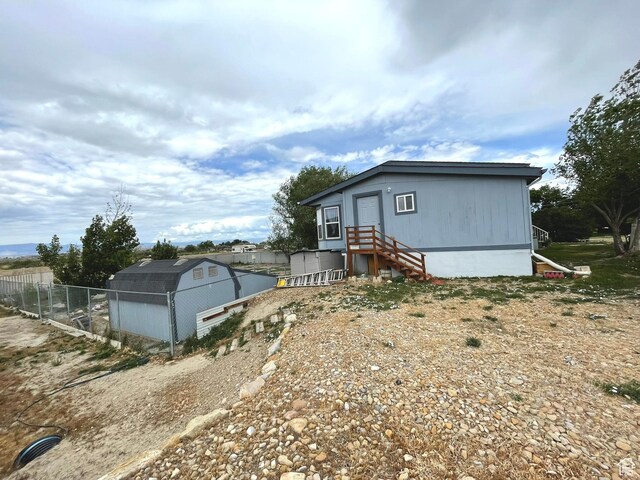 870 S 100 E, Wellington, UT 84542 - manufactured / mobile home with an outbuilding
