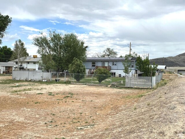 870 S 100 E, Wellington, UT 84542 - view of rear view of house