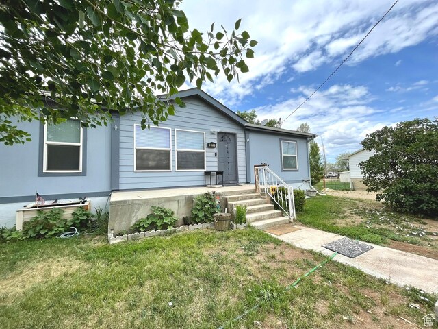 870 S 100 E, Wellington, UT 84542 - view of front of house with a front yard
