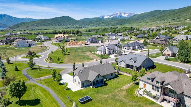 500 W Cascade Pkwy, Midway, UT 84049 - aerial perspective of suburban area with mountains
