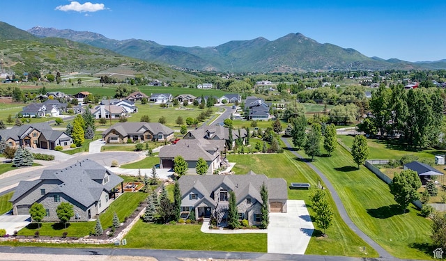 500 W Cascade Pkwy, Midway, UT 84049 - aerial perspective of suburban area featuring a mountainous background