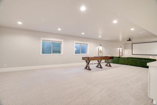 500 W Cascade Pkwy, Midway, UT 84049 - playroom featuring light carpet, recessed lighting, and baseboards
