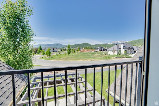 500 W Cascade Pkwy, Midway, UT 84049 - balcony with a mountain view and a residential view