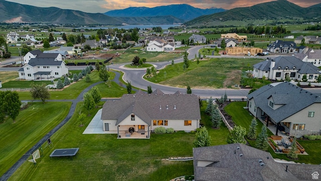 500 W Cascade Pkwy, Midway, UT 84049 - aerial view of residential area featuring mountains