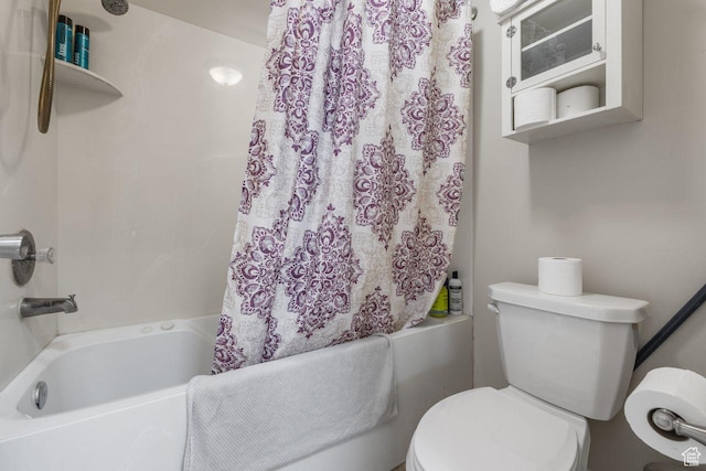 7819 S Spruce Tree Ln, Sandy, UT 84094 - full bath with shower / bath combo and toilet