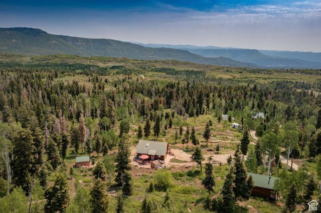 706 W Tranquility Dr, Virgin, UT 84779 - bird's eye view of a forest and mountains