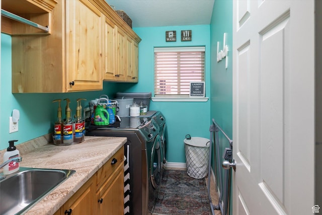 1007 E 2650 N, North Logan, UT 84341 - laundry room featuring cabinet space and washing machine and clothes dryer
