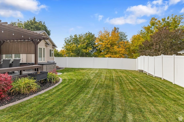 1007 E 2650 N, North Logan, UT 84341 - view of yard with a pergola