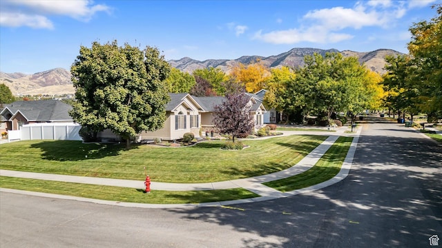 1007 E 2650 N, North Logan, UT 84341 - view of front of home featuring a mountain view and stucco siding
