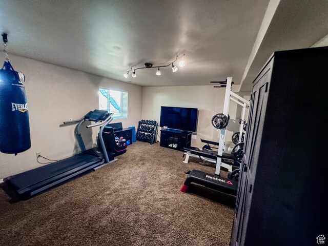 2156 E 3000 N, Layton, UT 84040 - exercise room featuring carpet
