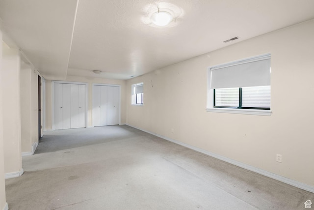 1922 E Southbridge Way, Sandy, UT 84093 - unfurnished bedroom featuring multiple closets, baseboards, and carpet flooring