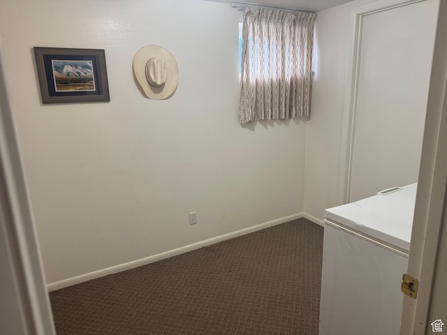 485 N 300 E, Nephi, UT 84648 - spare room featuring dark colored carpet and baseboards