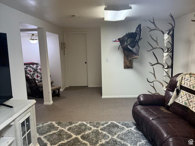 485 N 300 E, Nephi, UT 84648 - carpeted living room featuring baseboards