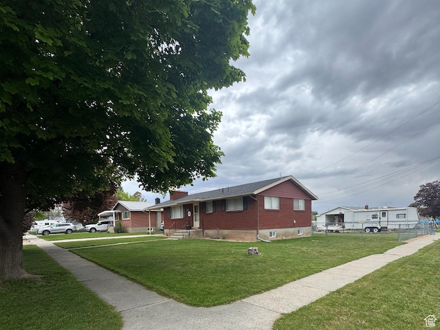 485 N 300 E, Nephi, UT 84648 - view of home's exterior with brick siding and a chimney