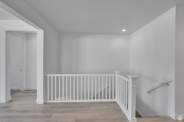 1147 N 375 W Unit 11, Harrisville, UT 84404 - stairway with recessed lighting, wood finished floors, and baseboards