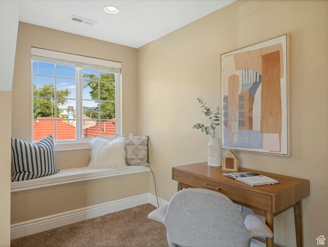 932 W 600 N, Salt Lake City, UT 84116 - carpeted office space featuring baseboards and recessed lighting