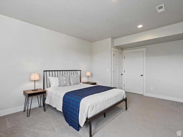 4021 E 4325 N, Eden, UT 84310 - carpeted bedroom with baseboards and recessed lighting
