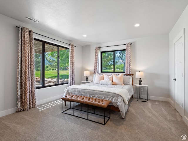 4021 E 4325 N, Eden, UT 84310 - carpeted bedroom featuring baseboards and recessed lighting