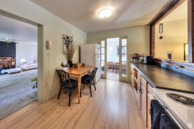 279 Park Rd, Moab, UT 84532 - dining room with light wood-type flooring