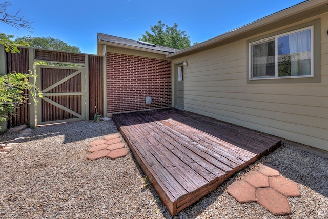 279 Park Rd, Moab, UT 84532 - deck with a gate