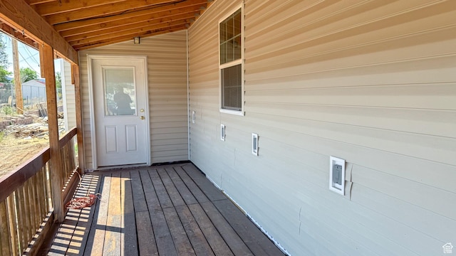 121 2nd W, East Carbon, UT 84520 - view of wooden deck