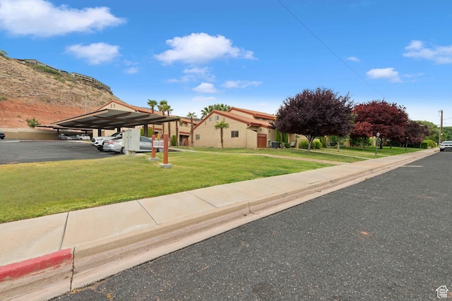 480 S 200 W Unit 6, St George, UT 84770 - view of front of property featuring covered parking and a front yard