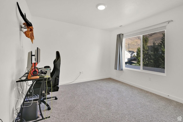 8498 N Colette St, Lake Point, UT 84074 - unfurnished office with carpet flooring and baseboards