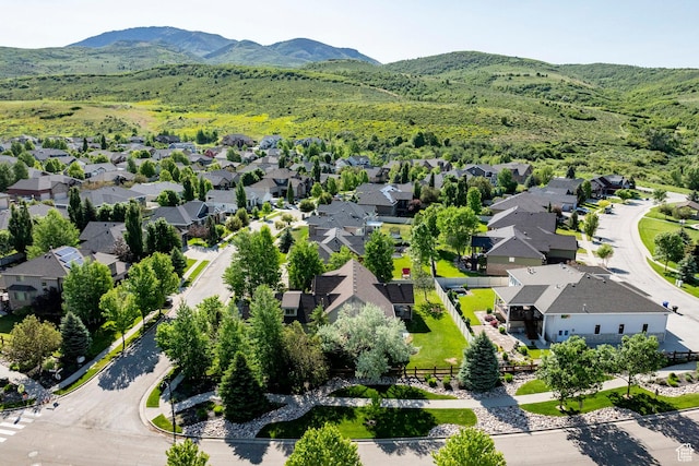 5865 Belmont Dr, Mountain Green, UT 84050 - aerial view of residential area with mountains