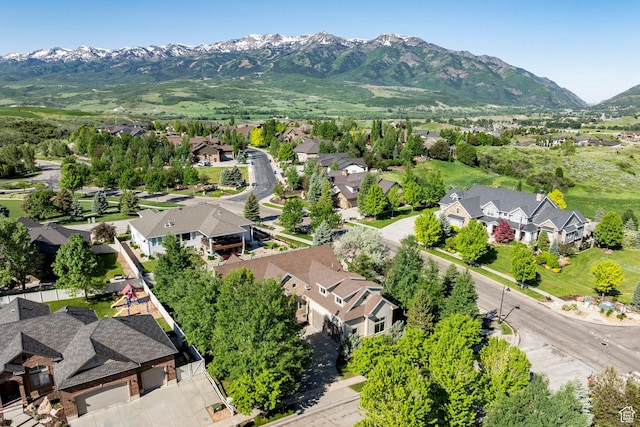 5865 Belmont Dr, Mountain Green, UT 84050 - aerial view of residential area with mountains