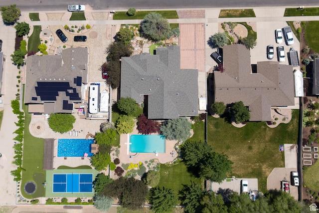 13966 S Arrow Creek Dr E, Draper, UT 84020 - bird's eye view of a pool area