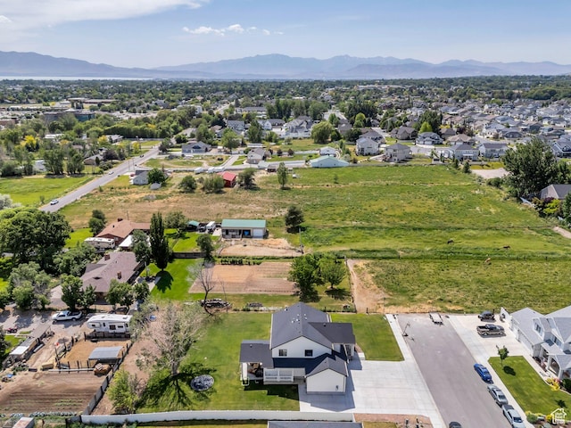 1485 W 1930 N, Pleasant Grove, UT 84062 - aerial view of property's location with a mountain backdrop and nearby suburban area