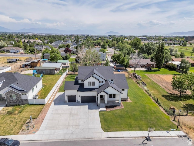 1485 W 1930 N, Pleasant Grove, UT 84062 - aerial perspective of suburban area with a mountainous background