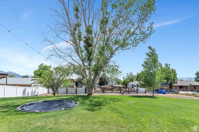 1485 W 1930 N, Pleasant Grove, UT 84062 - view of yard featuring a trampoline