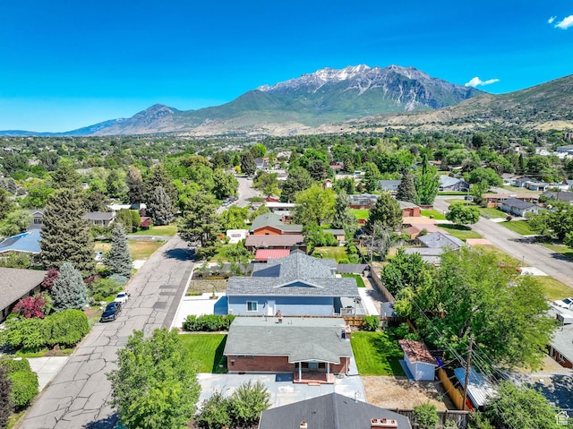 2864 N 175 E, Provo, UT 84604 - aerial view of residential area featuring mountains