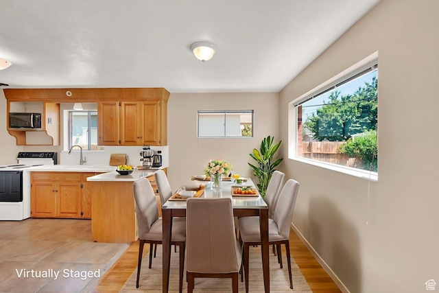 2864 N 175 E, Provo, UT 84604 - dining room with light wood-style floors and baseboards