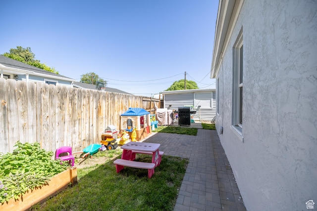389 E 200 N, Spanish Fork, UT 84660 - view of yard with a patio