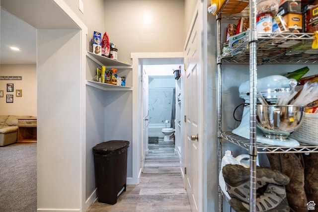 389 E 200 N, Spanish Fork, UT 84660 - hall featuring wood finished floors