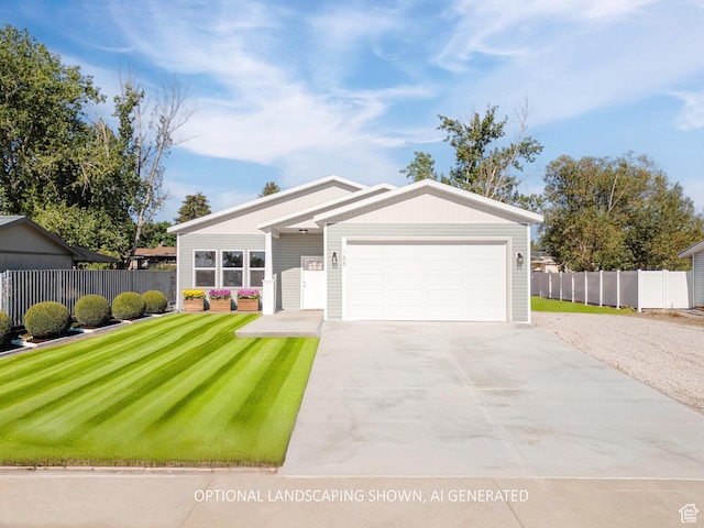 155 N 800 W, Vernal, UT 84078 - single story home featuring a garage and concrete driveway