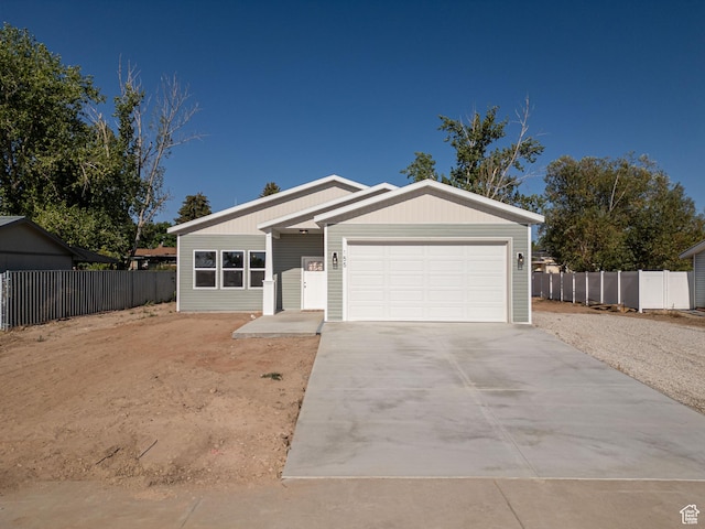 155 N 800 W, Vernal, UT 84078 - ranch-style home featuring driveway and a garage