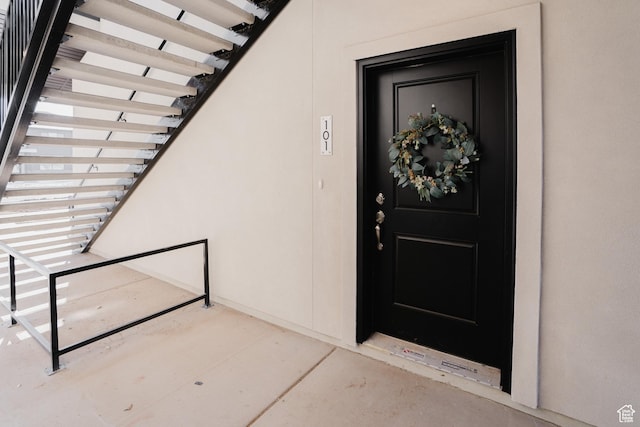 216 E 850 S Unit 6-203, Spanish Fork, UT 84660 - view of exterior entry featuring stucco siding
