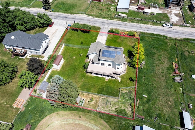 2951 N 1200 E, North Logan, UT 84341 - aerial view of property and surrounding area featuring property parcel outlined