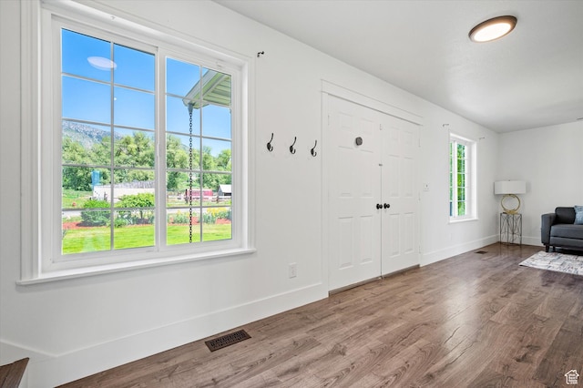 2951 N 1200 E, North Logan, UT 84341 - entrance foyer featuring wood finished floors and baseboards