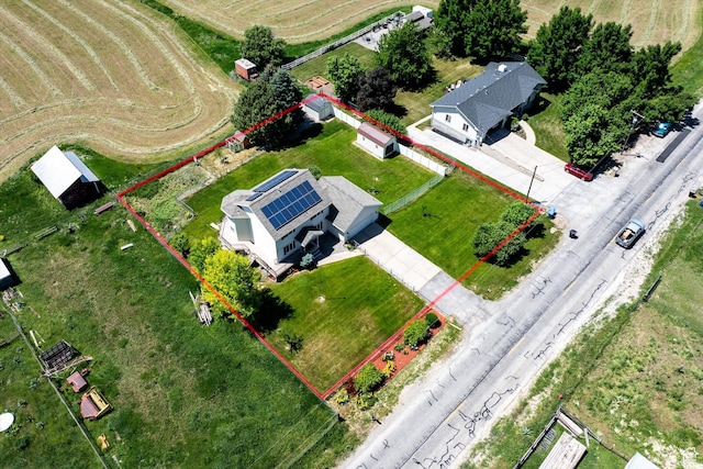 2951 N 1200 E, North Logan, UT 84341 - aerial view of property and surrounding area featuring property parcel outlined